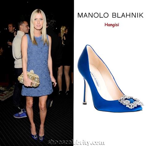 celebrities wearing manolo blahnik hangisi